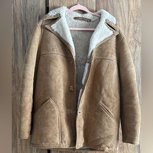 Bloomingdales Vintage Leather Jacket Wsmall,Mmedium